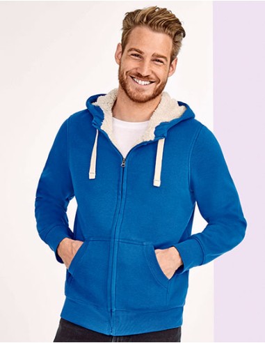 S-00584-Unisex Zipped Jacket Sherpa